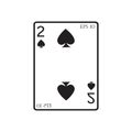 playing card Vector Icon illustration design Royalty Free Stock Photo