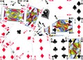 Playing Cards Background Design Royalty Free Stock Photo