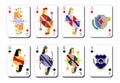 playing cards bubi peaks