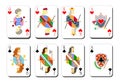 Playing cards chirwa clubs