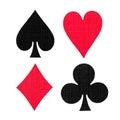 Playing cards colors