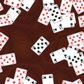 Playing cards on deck seamless generated hires texture