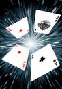 Playing Cards - Flying Aces Background