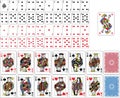 Playing Cards Full Deck Royalty Free Stock Photo