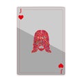 Playing cards joker Royalty Free Stock Photo