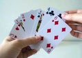 Playing cards Royalty Free Stock Photo