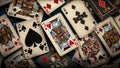 Playing Cards Poker Rummy Cribbage Gambling Solitaire Royalty Free Stock Photo