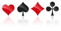 playing cards symbols