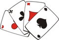 Playing cards tricks focuses