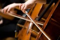 Playing Cello Royalty Free Stock Photo