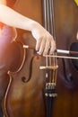 Playing the cello Royalty Free Stock Photo
