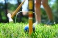 Playing Croquet Royalty Free Stock Photo