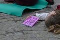 Playing Dead At The Rebellion Extinction Demonstration On The Dam At 6-1-2020 Amsterdam The Netherlands 2020