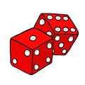Playing dice