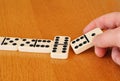 Playing Dominoes