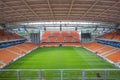 The playing field of the stadium Ekaterinburg arena in the capital of the Middle Urals - the city of Yekaterinburg