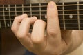 Playing Guitar Royalty Free Stock Photo