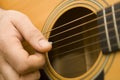 Playing Guitar Royalty Free Stock Photo