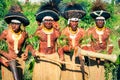 Playing men in Papua New Guinea