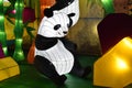 A playing panda Royalty Free Stock Photo