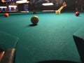 Playing pool