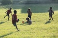 Football Indonesian children