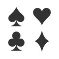 Playing card symbols