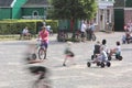 Playing on the Zaanse square