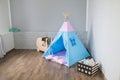 Playroom with Teepee