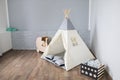 Playroom with Teepee