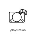 Playstation icon from Entertainment collection.