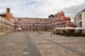 Plaza Alta, the most emblematic square in the Spanish city of Badajoz