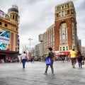 Plaza Callao in Madrid