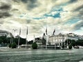 Plaza Cibeles Madrid Spain Royalty Free Stock Photo