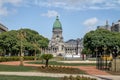 Plaza Congreso Congress Square - Buenos Aires, Argentina Royalty Free Stock Photo