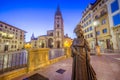 Plaza de Alfonso II Royalty Free Stock Photo