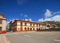 Plaza de Armas, Beautiful Main Square on the Sunny Day of Puno, Peru