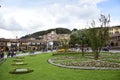 Plaza de Armas of the city of Cusco, Peru Royalty Free Stock Photo