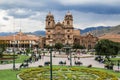 Plaza de Armas, City of Cusco, Peru, April, 2014. Royalty Free Stock Photo