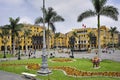 Plaza de armas in Lima, Peru Royalty Free Stock Photo