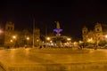 Plaza de Armas at night , Cusco, Peru