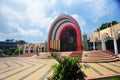 PLAZA DE ARMAS DE TUMBES PERU Adorned by sculptures, the Acoustic Shell and the Peruvian-Ecuadorian Integration Monument stand out