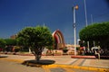 PLAZA DE ARMAS DE TUMBES PERU Adorned by sculptures, the Acoustic Shell and the Peruvian-Ecuadorian Integration Monument stand out