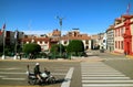 Plaza de Armaz, the Main Square of Puno Town, Peru