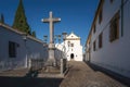 Plaza de Capuchinos Square with Cristo de los Faroles - Cordoba, Andalusia, Spain Royalty Free Stock Photo