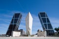 Plaza de Castilla Royalty Free Stock Photo