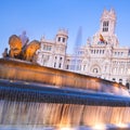 Plaza de Cibeles, Madrid, Spain.