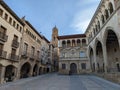 Plaza de EspaÃ±a square in AlcaÃ±iz