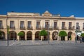 Plaza de Espana and Parador de Ronda Hotel - Ronda, Andalusia, Spain