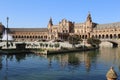 Plaza de Espana Sevilla, AndalucÃÂ­a, EspaÃÂ±a, Europa